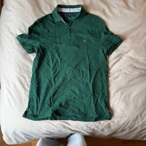 Tommy Hilfiger Men's Dark Green Polo Shirt